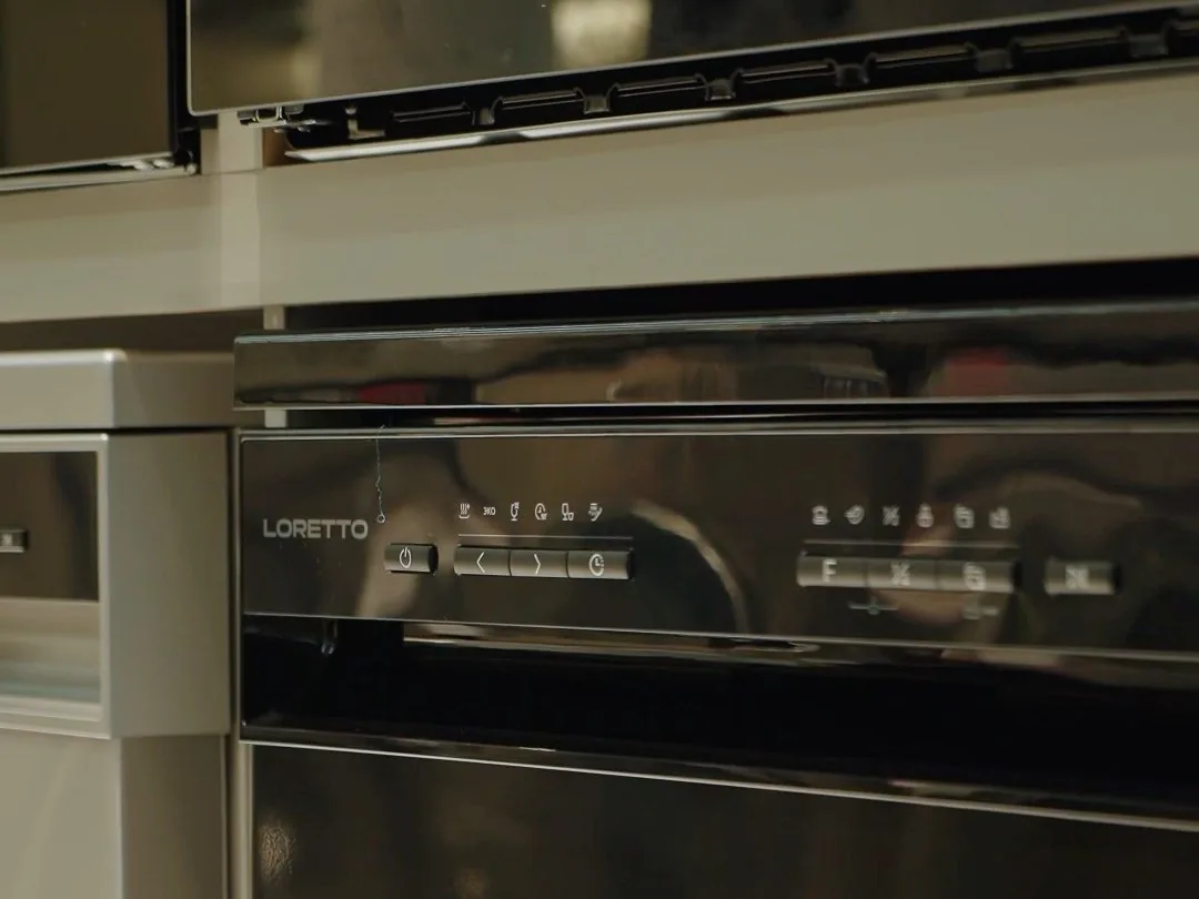 Antibacterial mode in Loretto dishwashers: cleanliness you can trust